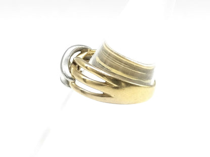 D0.08ct K18/Pt900 3.0g Ring 