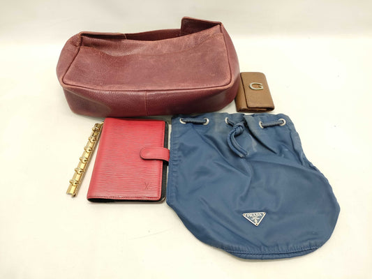 Cartier Louis Vuitton/Prada/Gucci Bags/Accessories *4-Piece Handbag Set