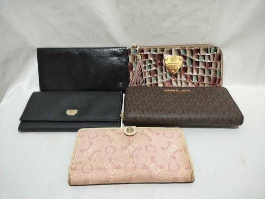 CELINE Atao/Michael Kors etc. 5 long wallets