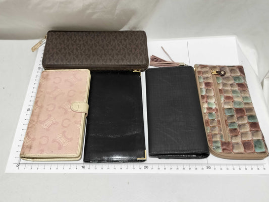 CELINE Atao/Michael Kors etc. 5 long wallets