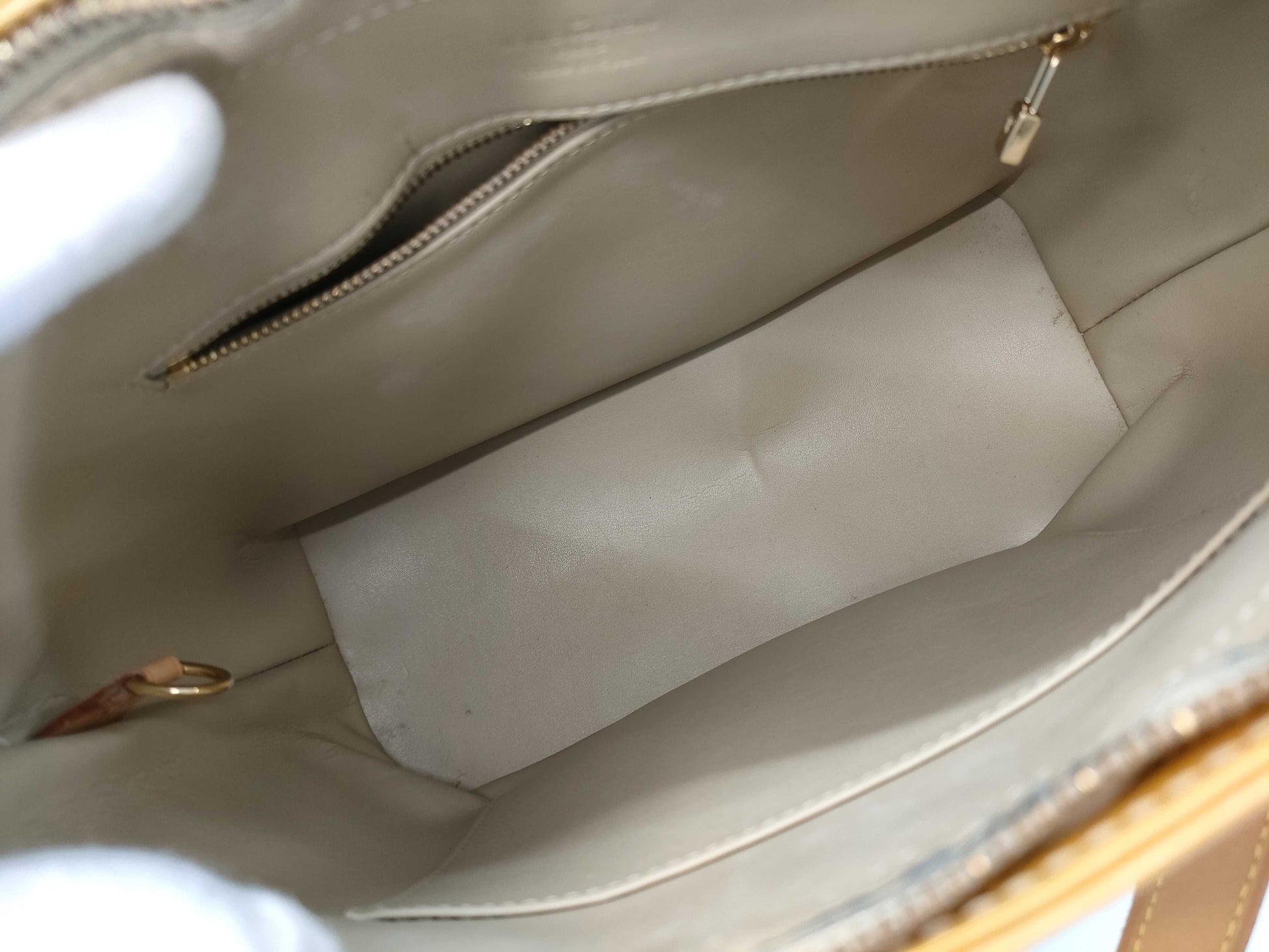 LOUIS VUITTON Vernis Lead PM Tote Bag