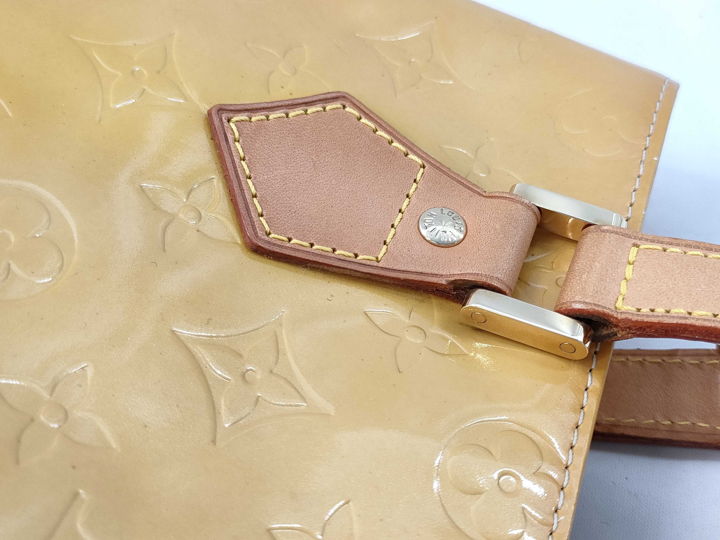 LOUIS VUITTON Vernis Lead PM Tote Bag