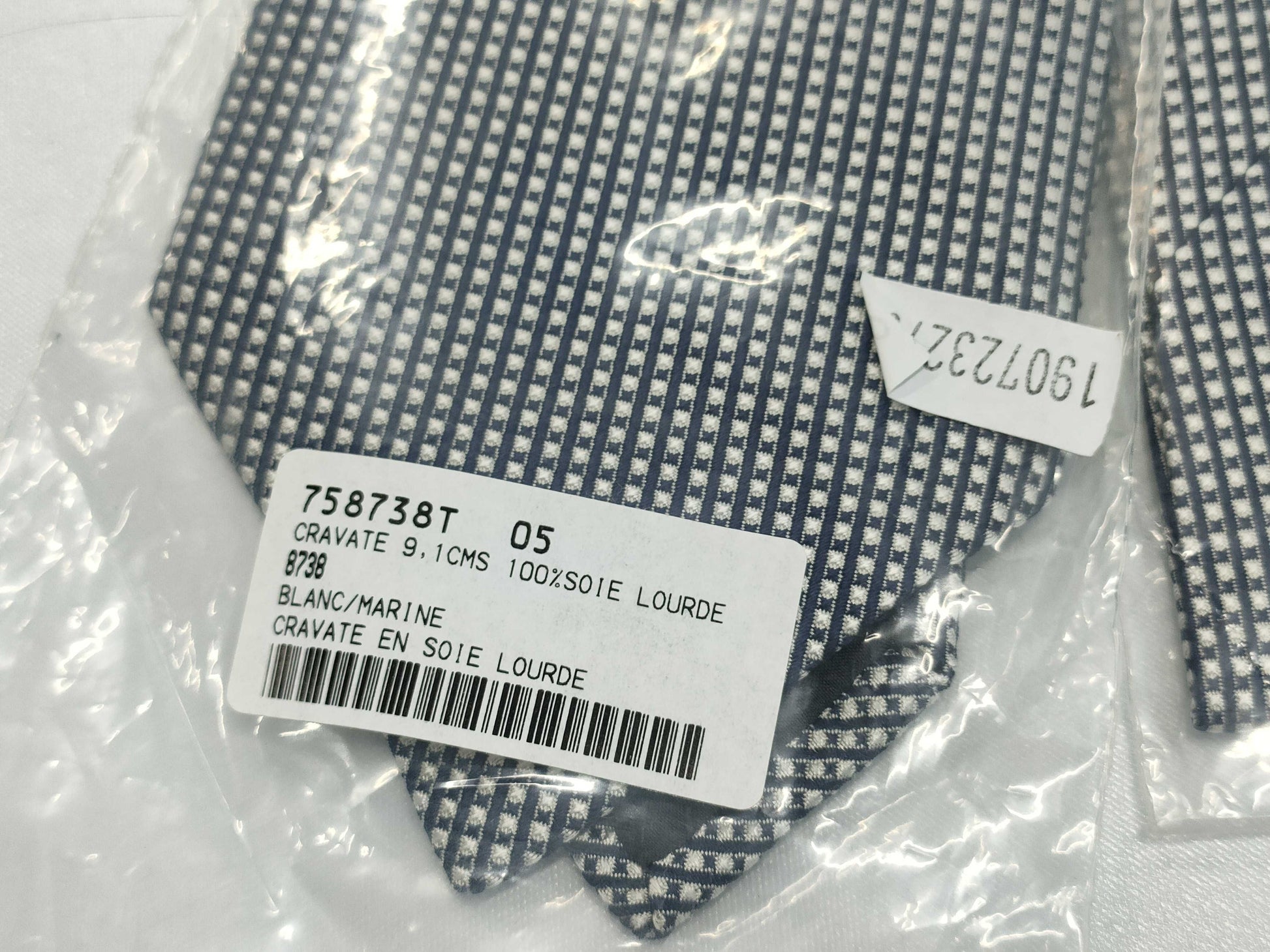 HERMES unused tie set of 2