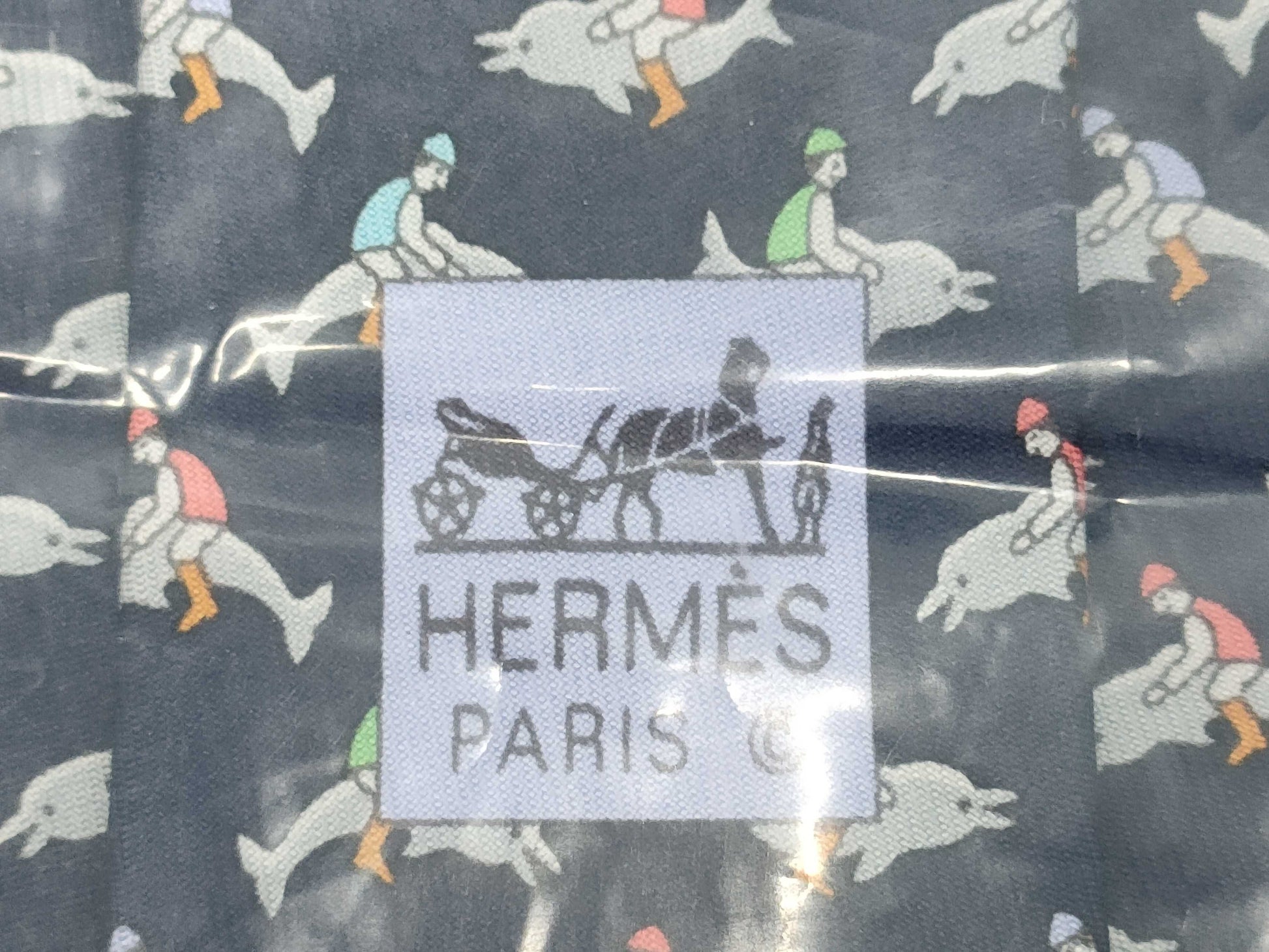 HERMES unused tie set of 2