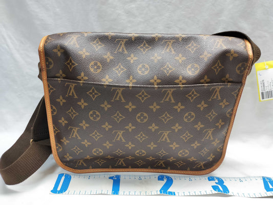 LOUIS VUITTON DU0046 Monogram Messenger Shoulder Bag