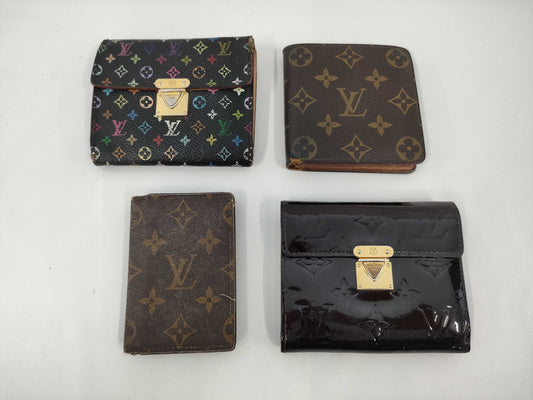 LOUIS VUITTON Monogram Louis Vuitton Wallet 4-Piece Set