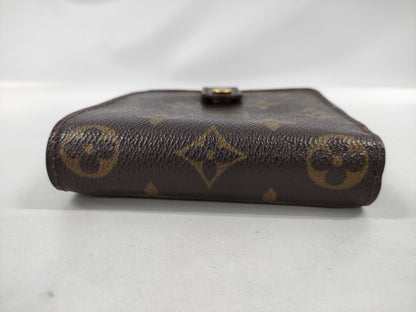 LOUIS VUITTON Monogram Compact Zip Around Zip Bifold Wallet M61667 Wallet