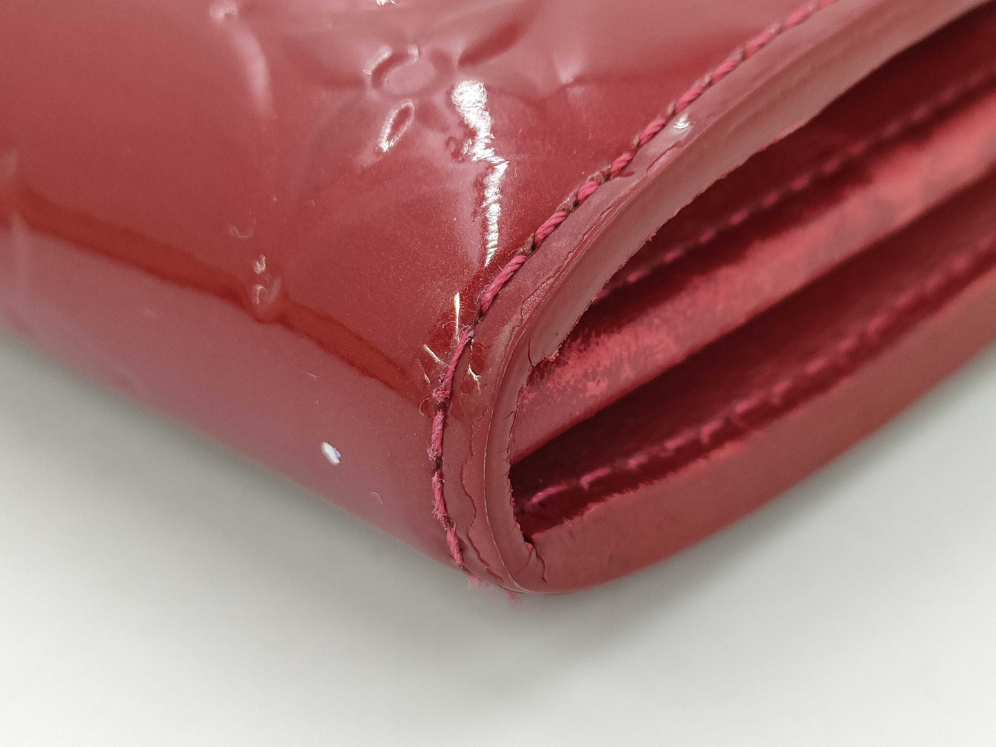 LOUIS VUITTON TH5019 Vernis M9140F Portefeuille Sarah Wallet