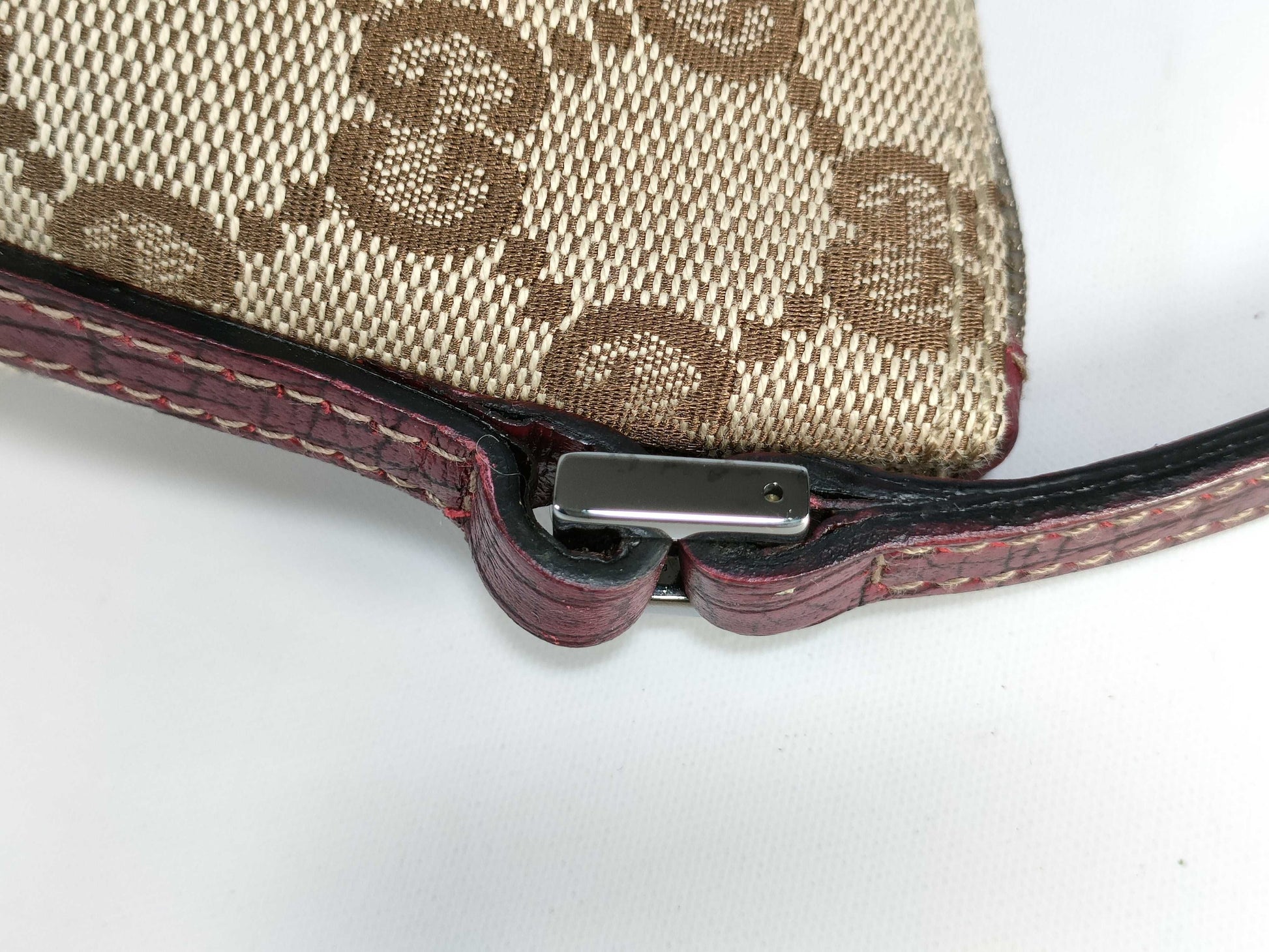 GUCCI GG Canvas Accessory Pouch Handbag