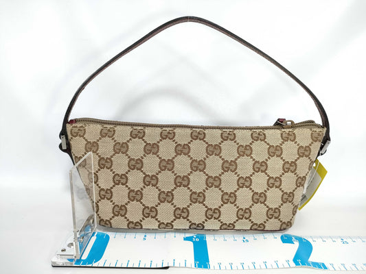 GUCCI GG Canvas Accessory Pouch Handbag