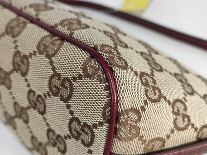 GUCCI GG Canvas Accessory Pouch Handbag