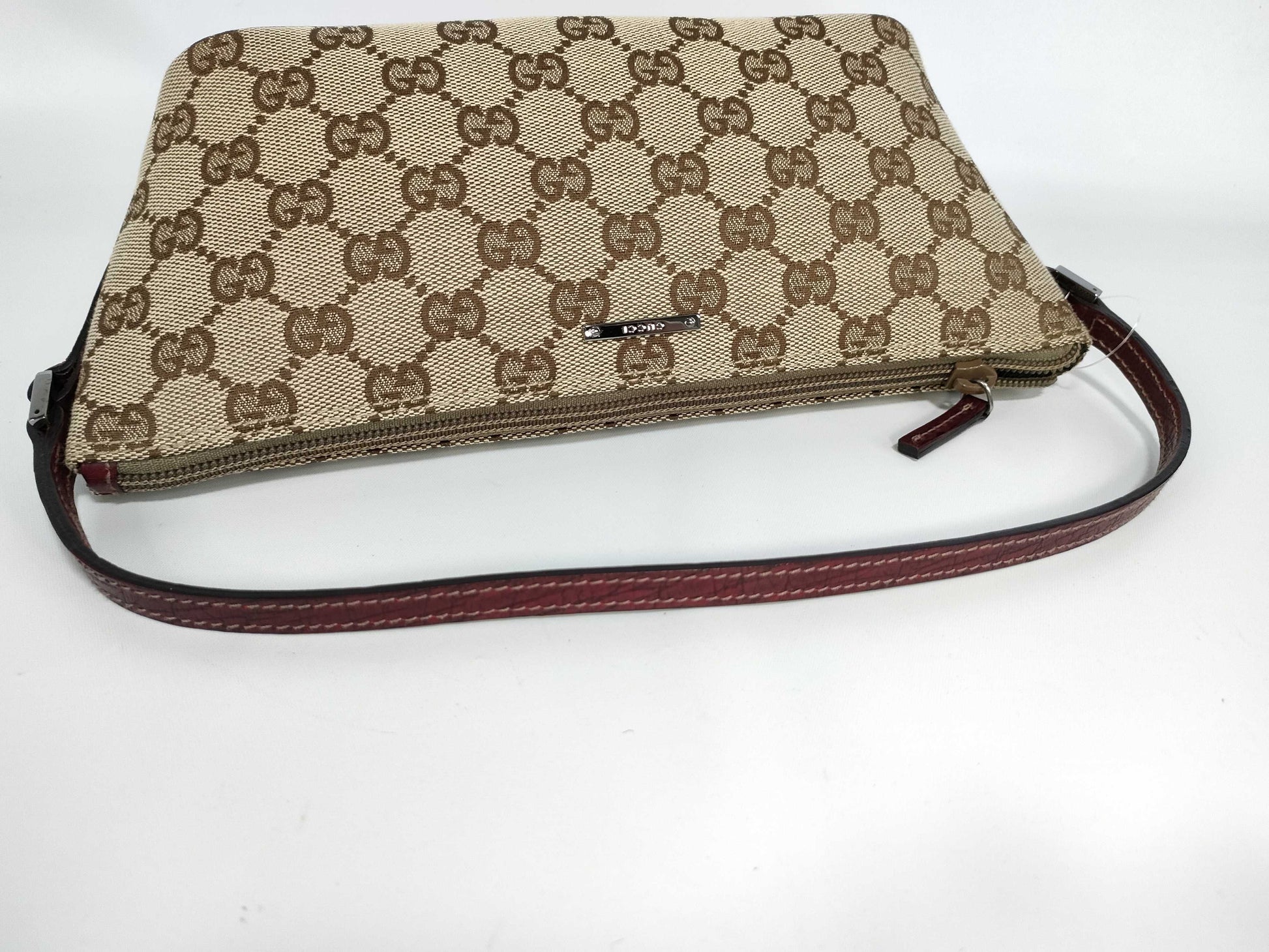 GUCCI GG Canvas Accessory Pouch Handbag