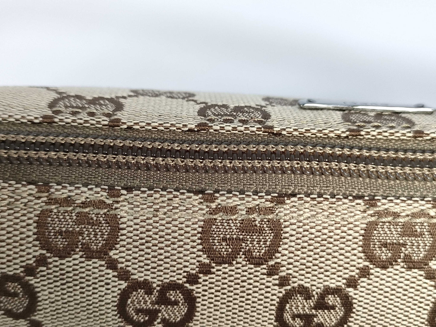 GUCCI GG Canvas Accessory Pouch Handbag