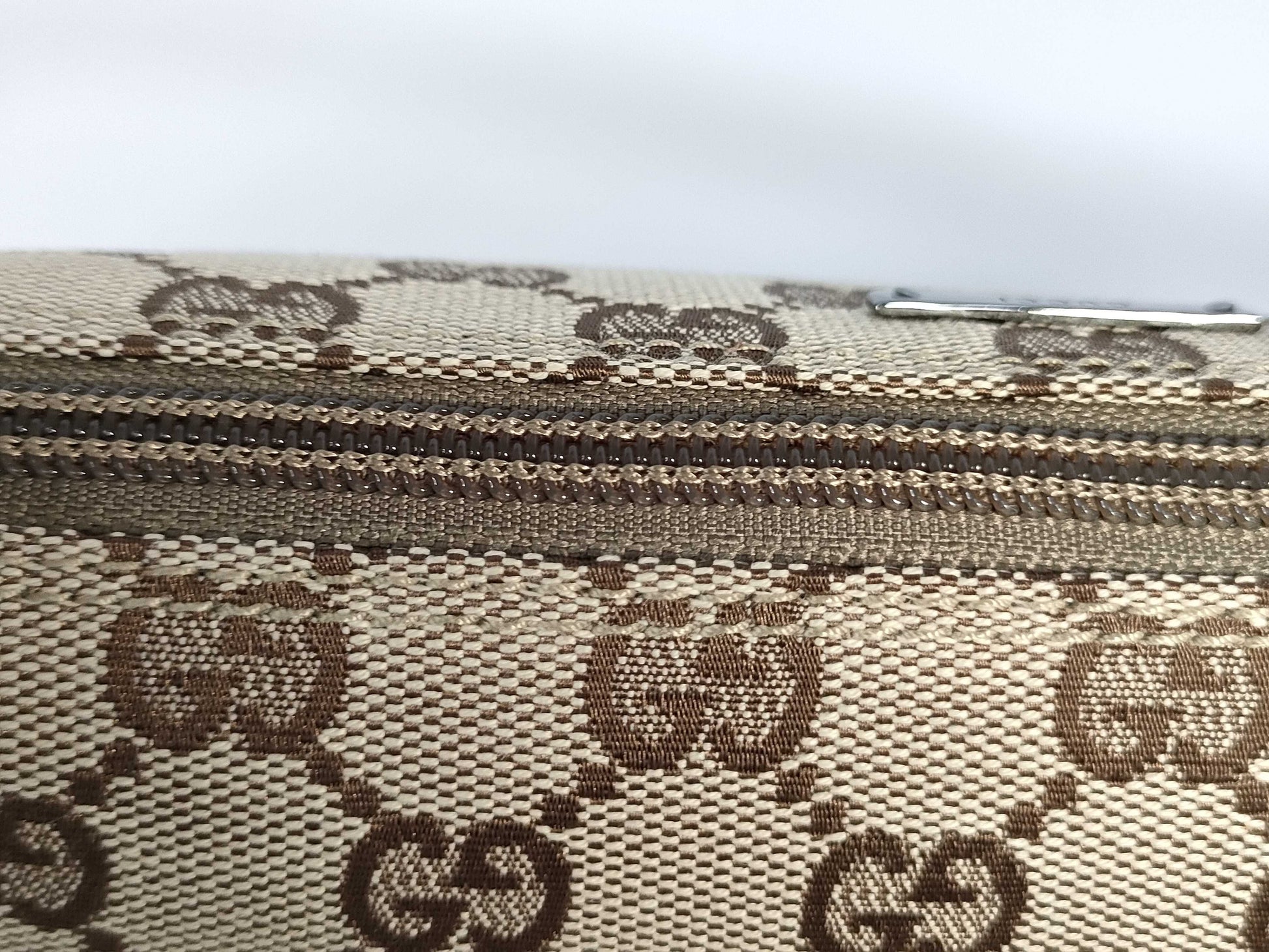 GUCCI GG Canvas Accessory Pouch Handbag