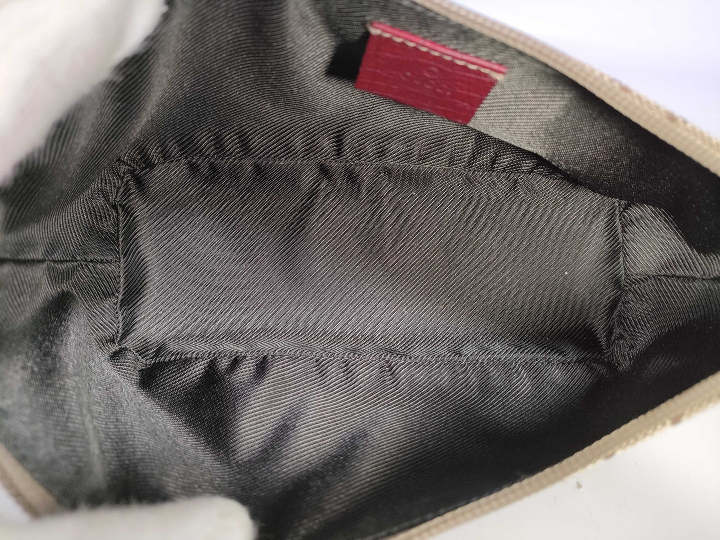GUCCI GG Canvas Accessory Pouch Handbag