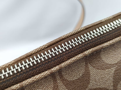 COACH Signature Leather 2-Way Handbag