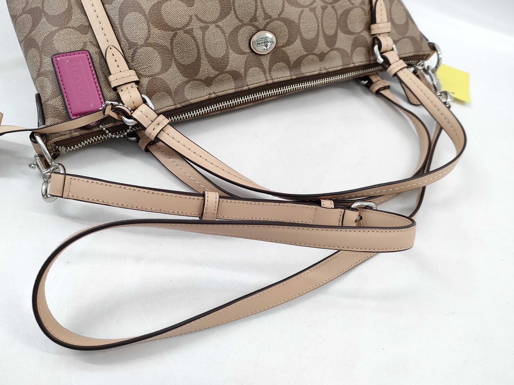 COACH Signature Leather 2-Way Handbag
