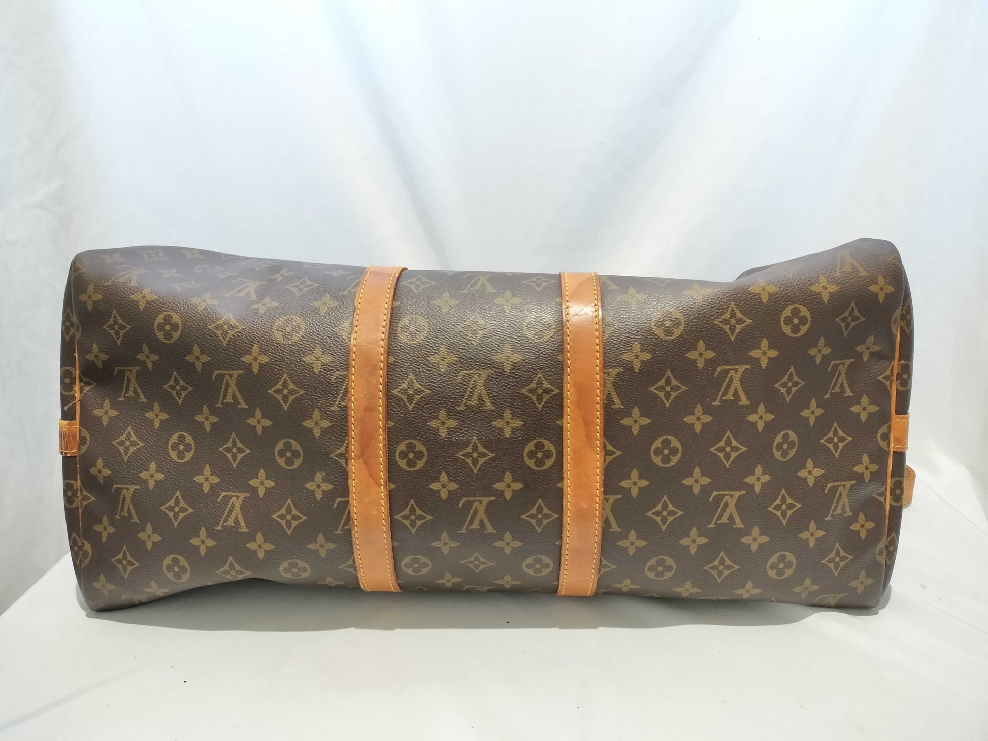 LOUIS VUITTON RFID Unverifiable VI884 Monogram M41414 Keepall Bandouliere 55 Boston Bag