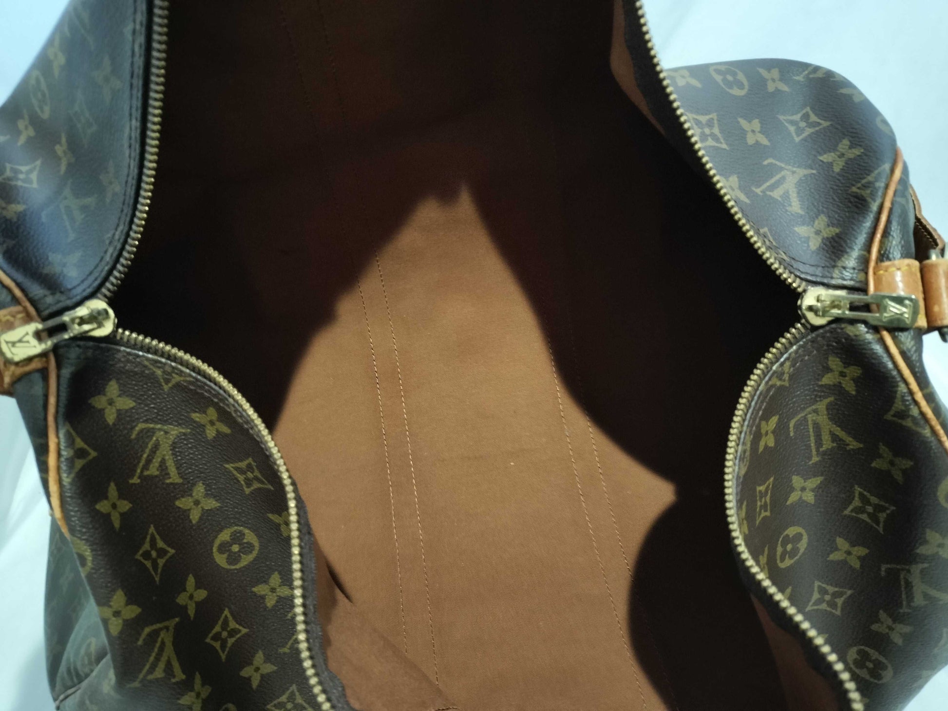 LOUIS VUITTON RFID Unverifiable VI884 Monogram M41414 Keepall Bandouliere 55 Boston Bag