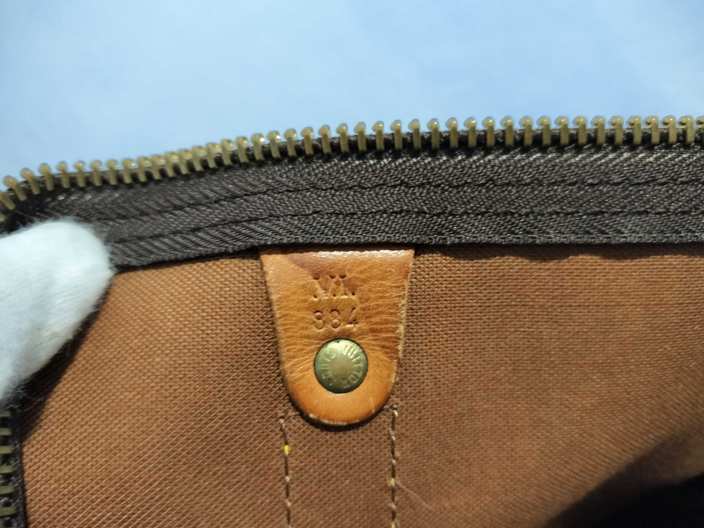 LOUIS VUITTON RFID Unverifiable VI884 Monogram M41414 Keepall Bandouliere 55 Boston Bag