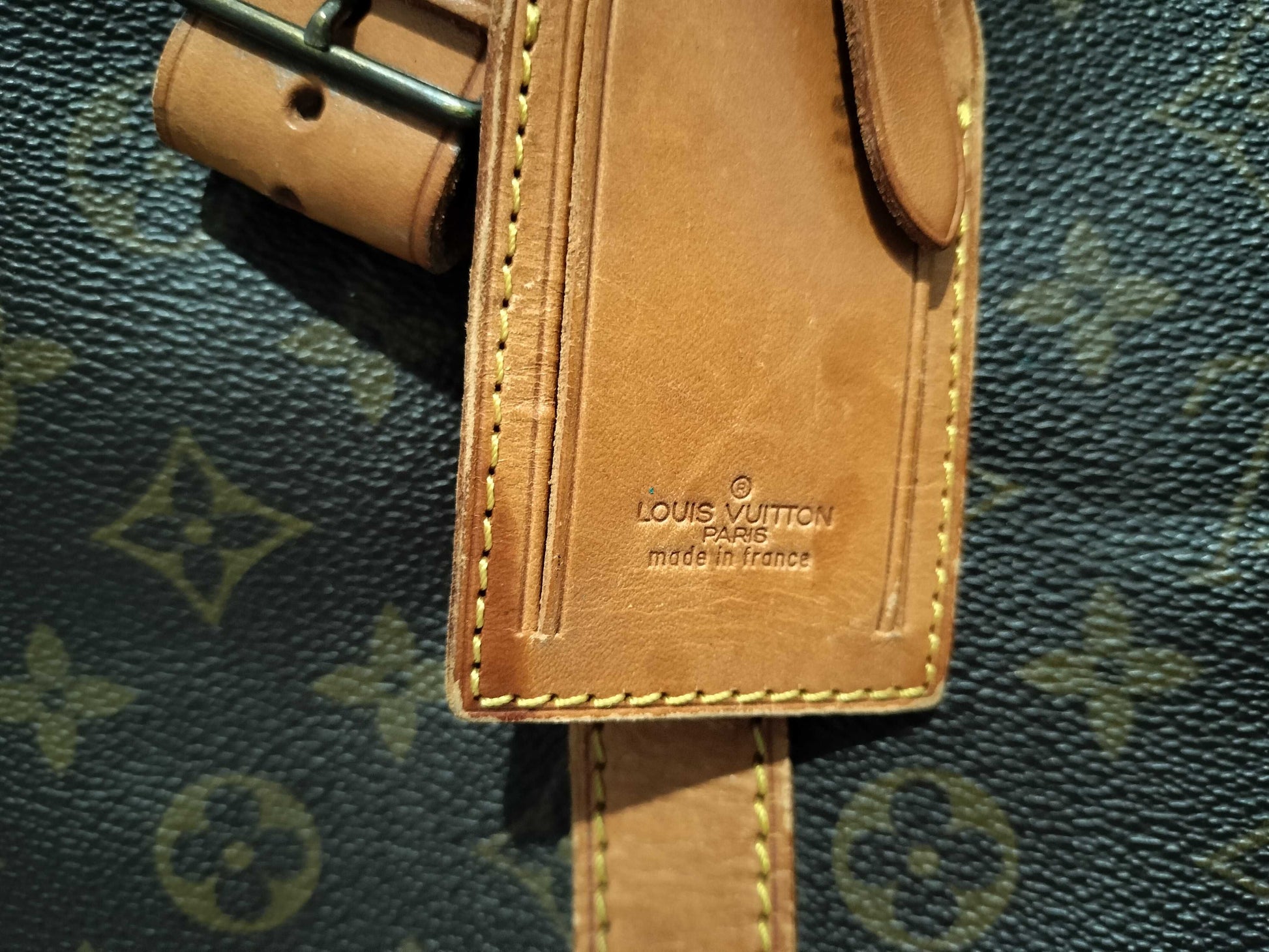 LOUIS VUITTON RFID Unverifiable VI884 Monogram M41414 Keepall Bandouliere 55 Boston Bag