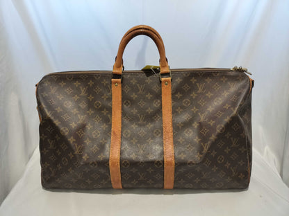 LOUIS VUITTON RFID Unverifiable VI884 Monogram M41414 Keepall Bandouliere 55 Boston Bag