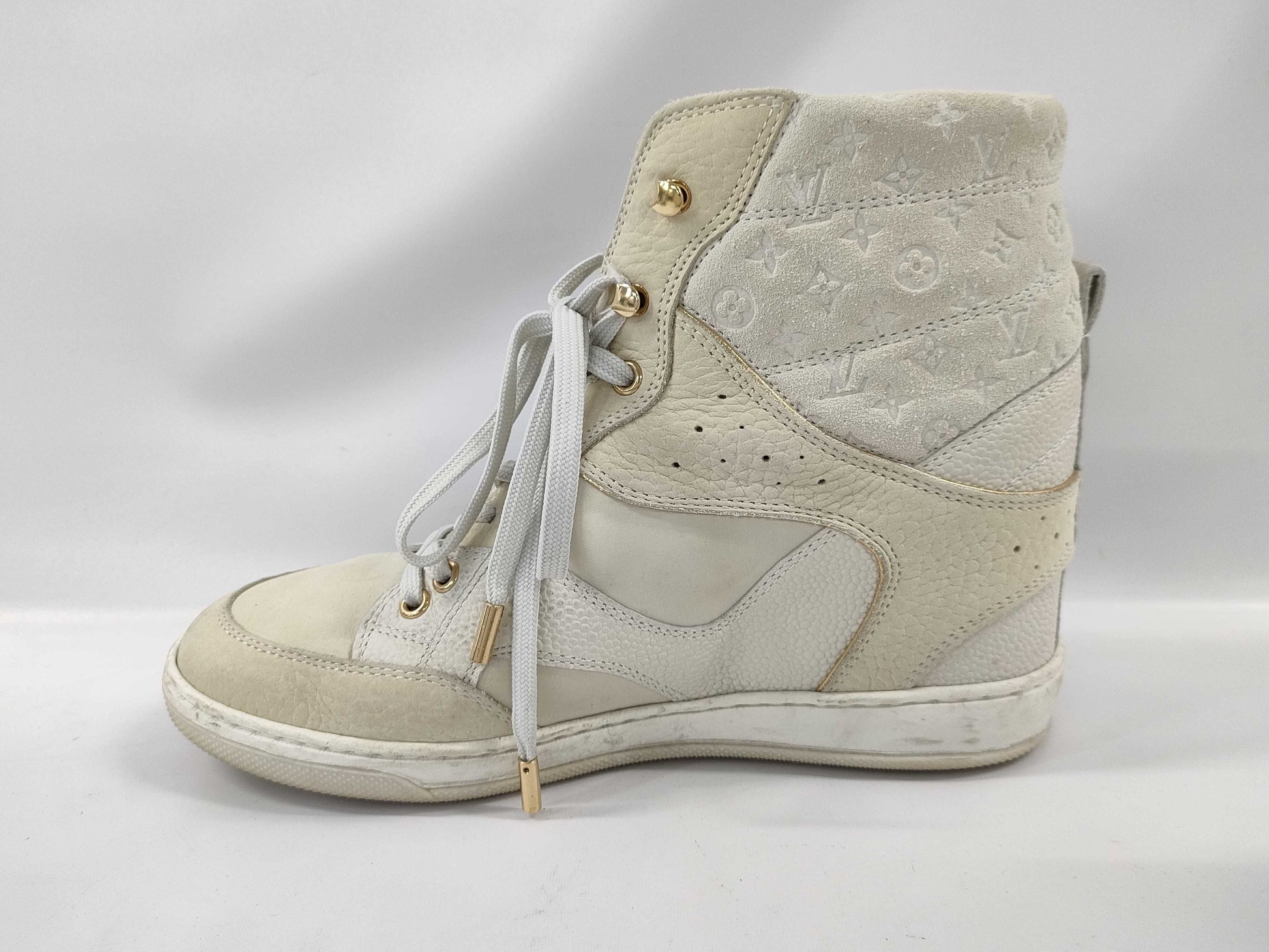 LOUIS VUITTON High-top/Monogram Sneakers