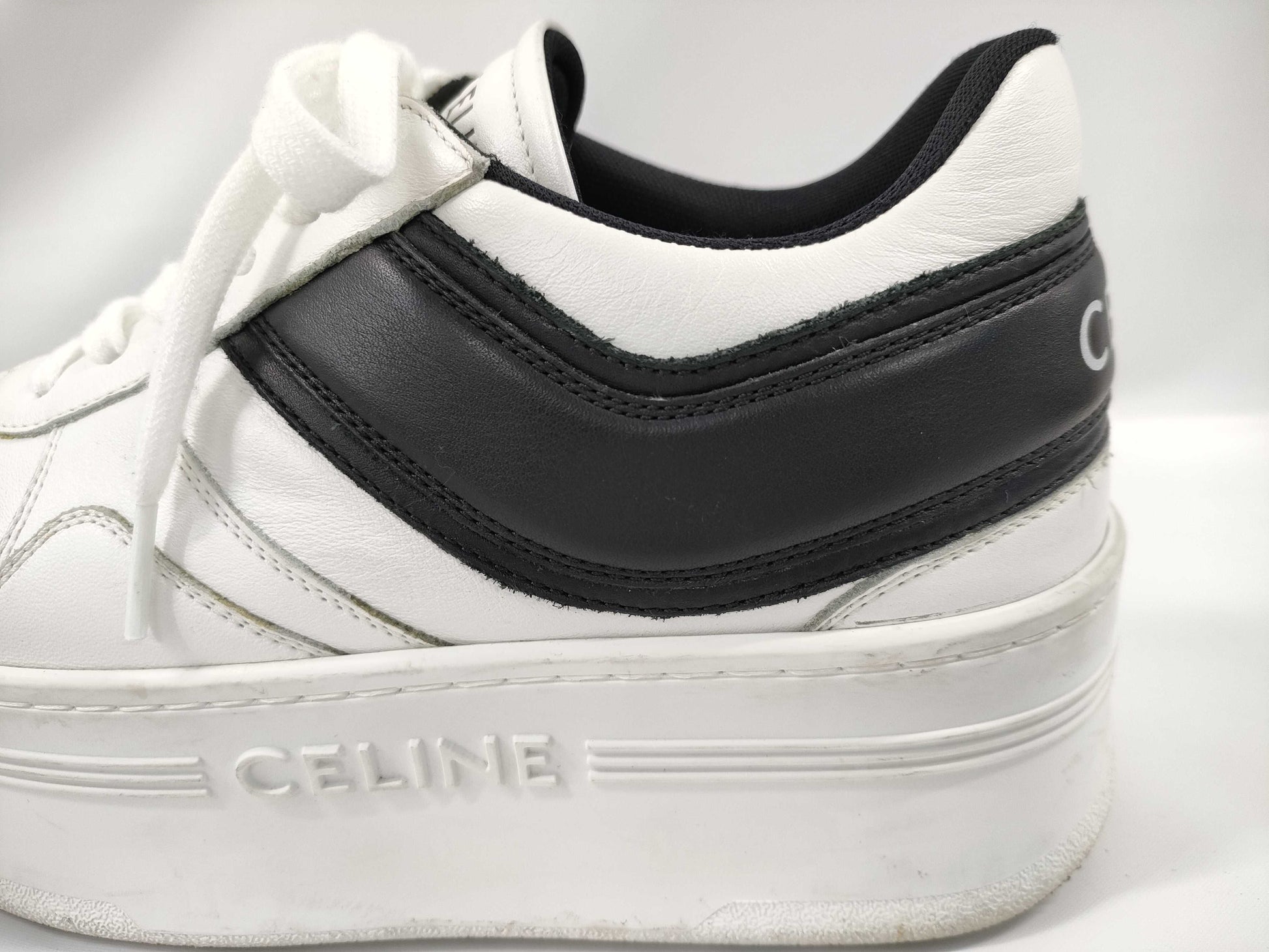 CELINE Block Sneakers Wedge Sole Sneakers