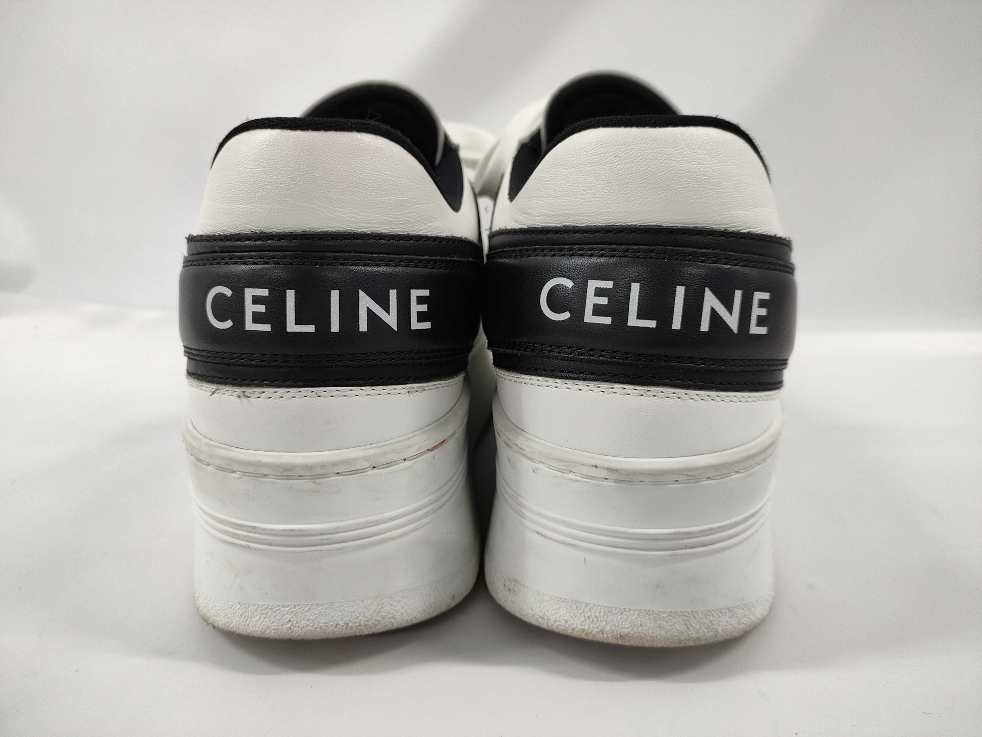 CELINE Block Sneakers Wedge Sole Sneakers
