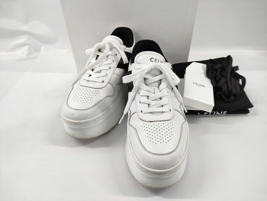 CELINE Block Sneakers Wedge Sole Sneakers