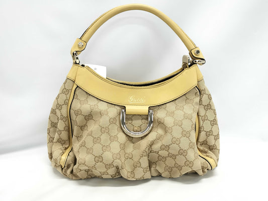 GUCCI GG Canvas Handbag Handbag