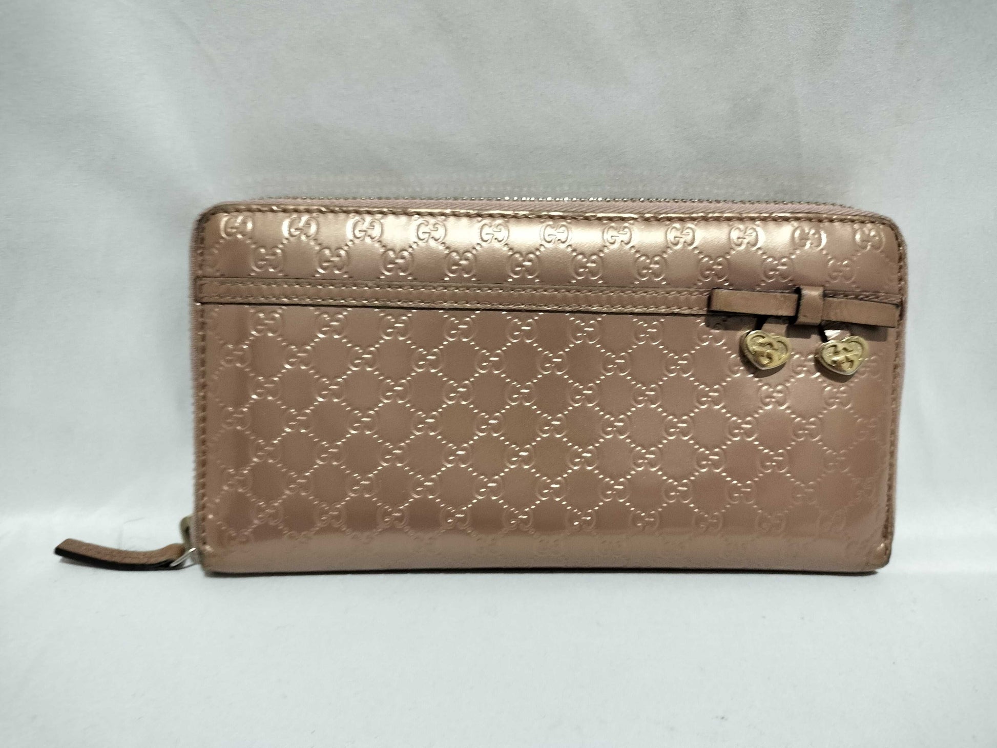 GUCCI Micro GG Enamel Wallet