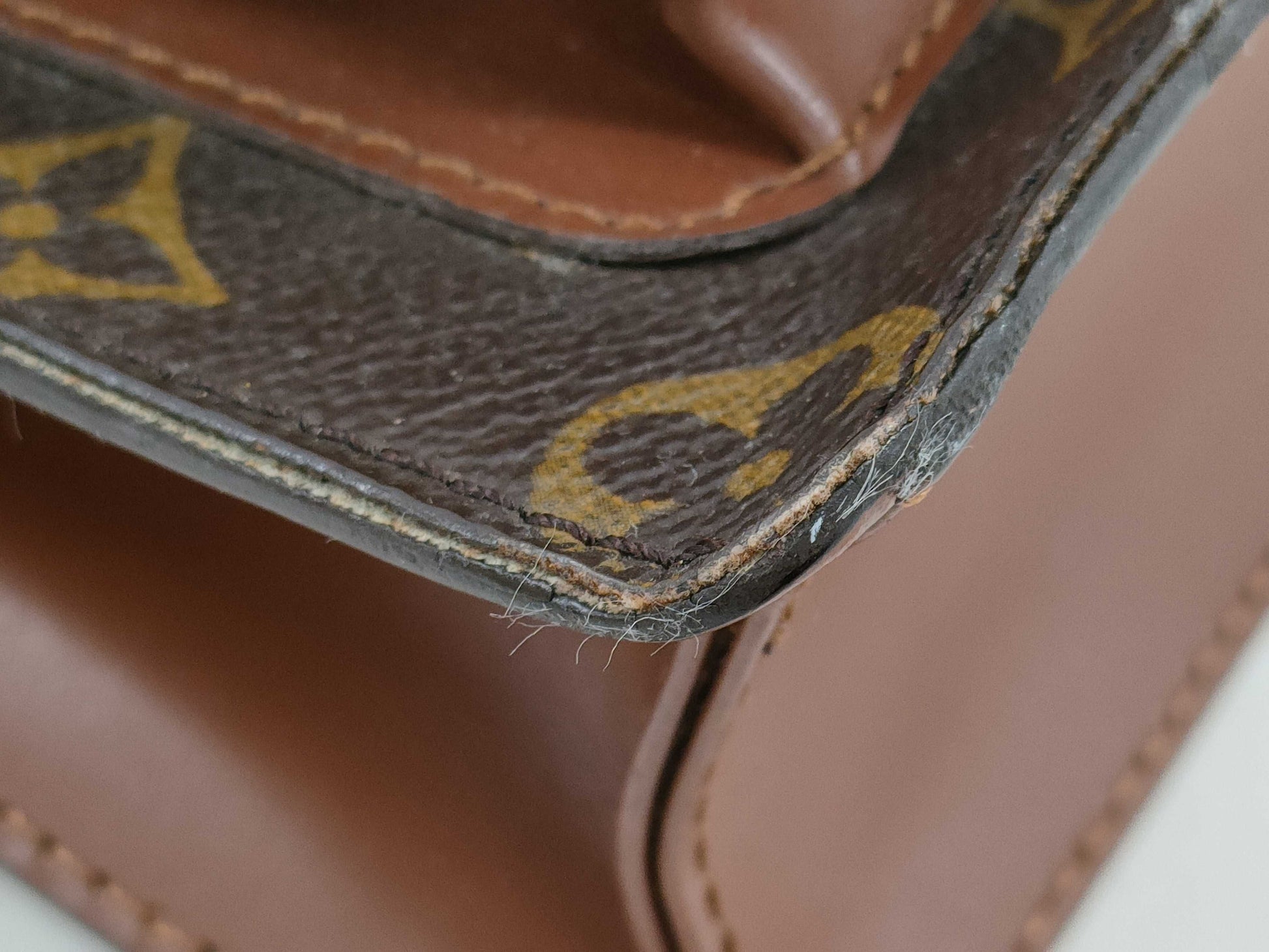 LOUIS VUITTON Monogram M51185 Monceau Handbag