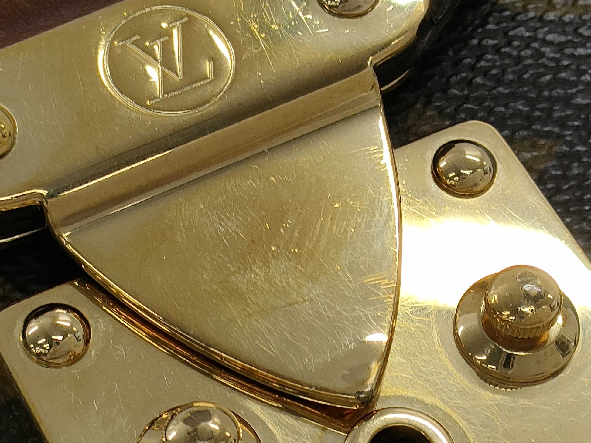 LOUIS VUITTON Monogram M51185 Monceau Handbag