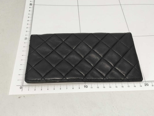 CHANEL Lambskin Matelasse Attached Pouch Other Accessories