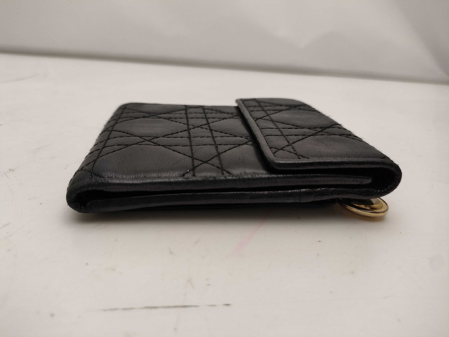 Dior Cannage Compact Wallet