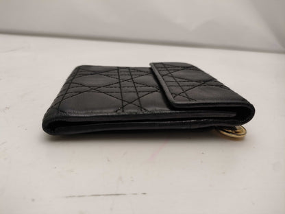 Dior Cannage Compact Wallet