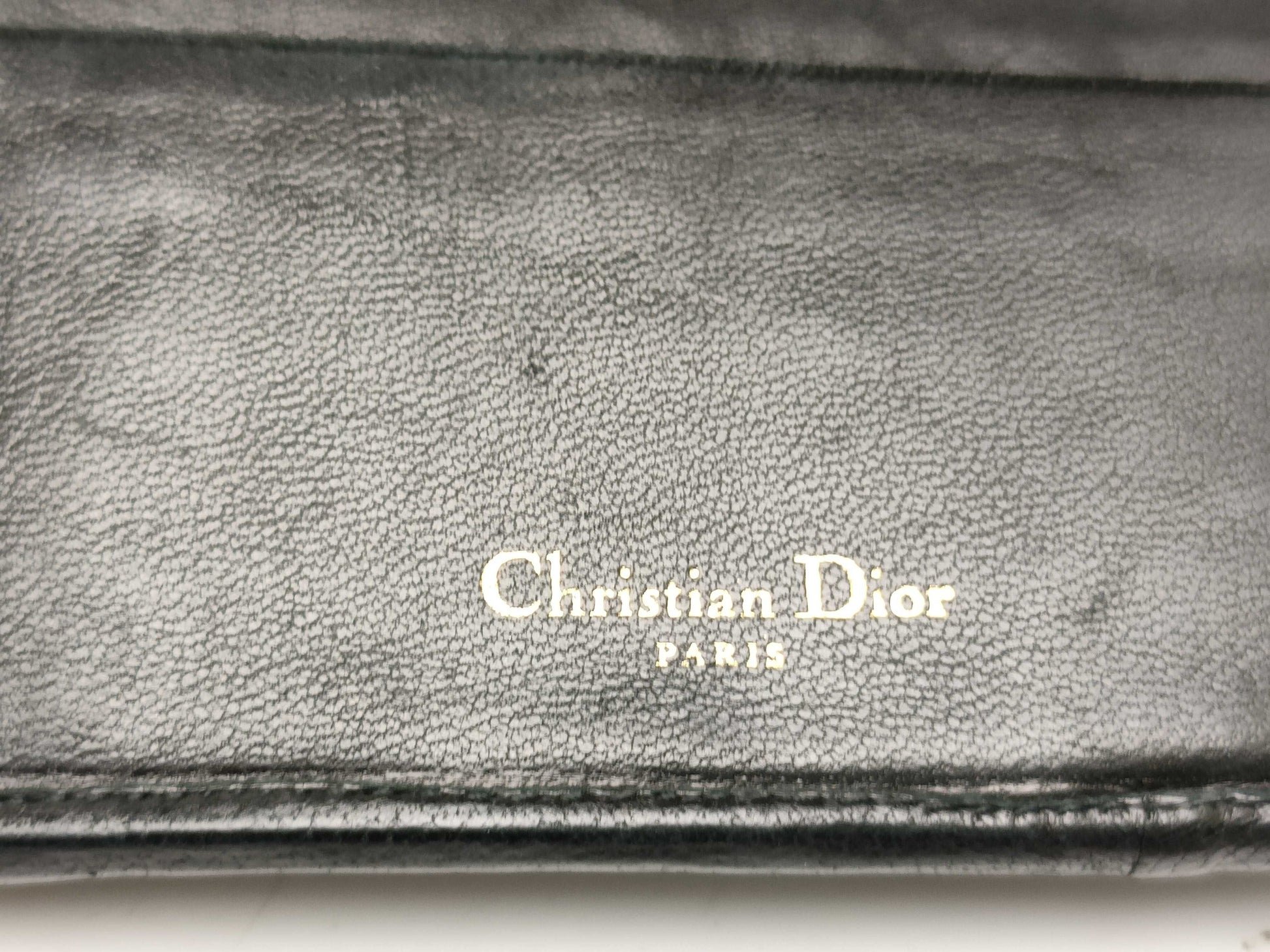 Dior Cannage Compact Wallet