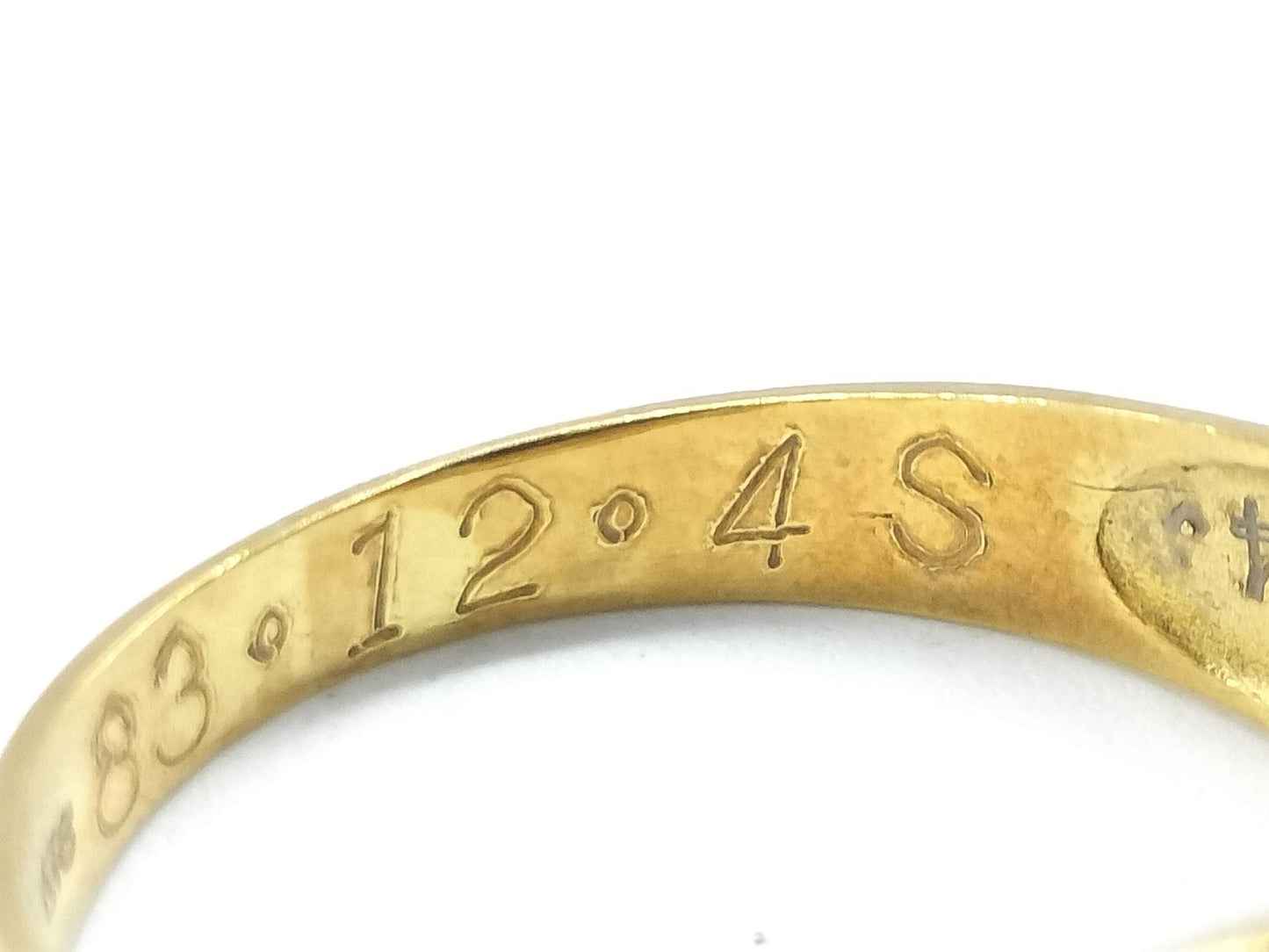 D0.34ct K18 2.7g Ring 