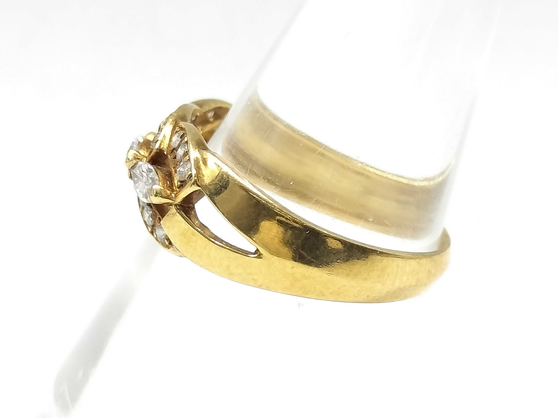D0.34ct K18 2.7g Ring 