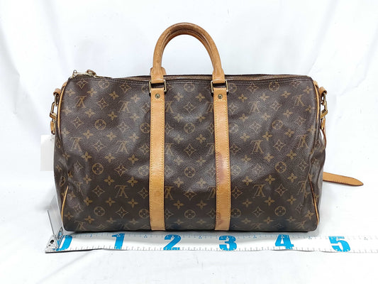 LOUIS VUITTON RFID Unavailable TH0915 Monogram M41418 Keepall Bandouliere 45 Boston Bag