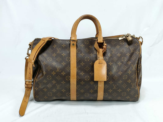 LOUIS VUITTON RFID Unavailable TH0915 Monogram M41418 Keepall Bandouliere 45 Boston Bag