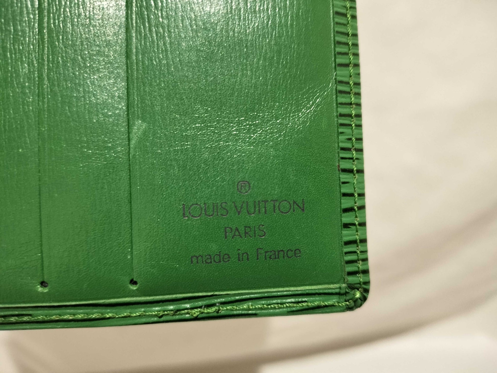 LOUIS VUITTON Epi Epi Card Case Wallet Vernikey Case Wallet