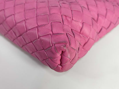 BOTTEGA VENETA Intrecciato Handbag 2-Way Shoulder Bag with Pouch