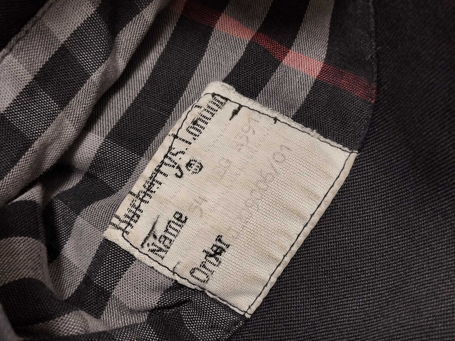 Burberrys Navy Coat Jacket
