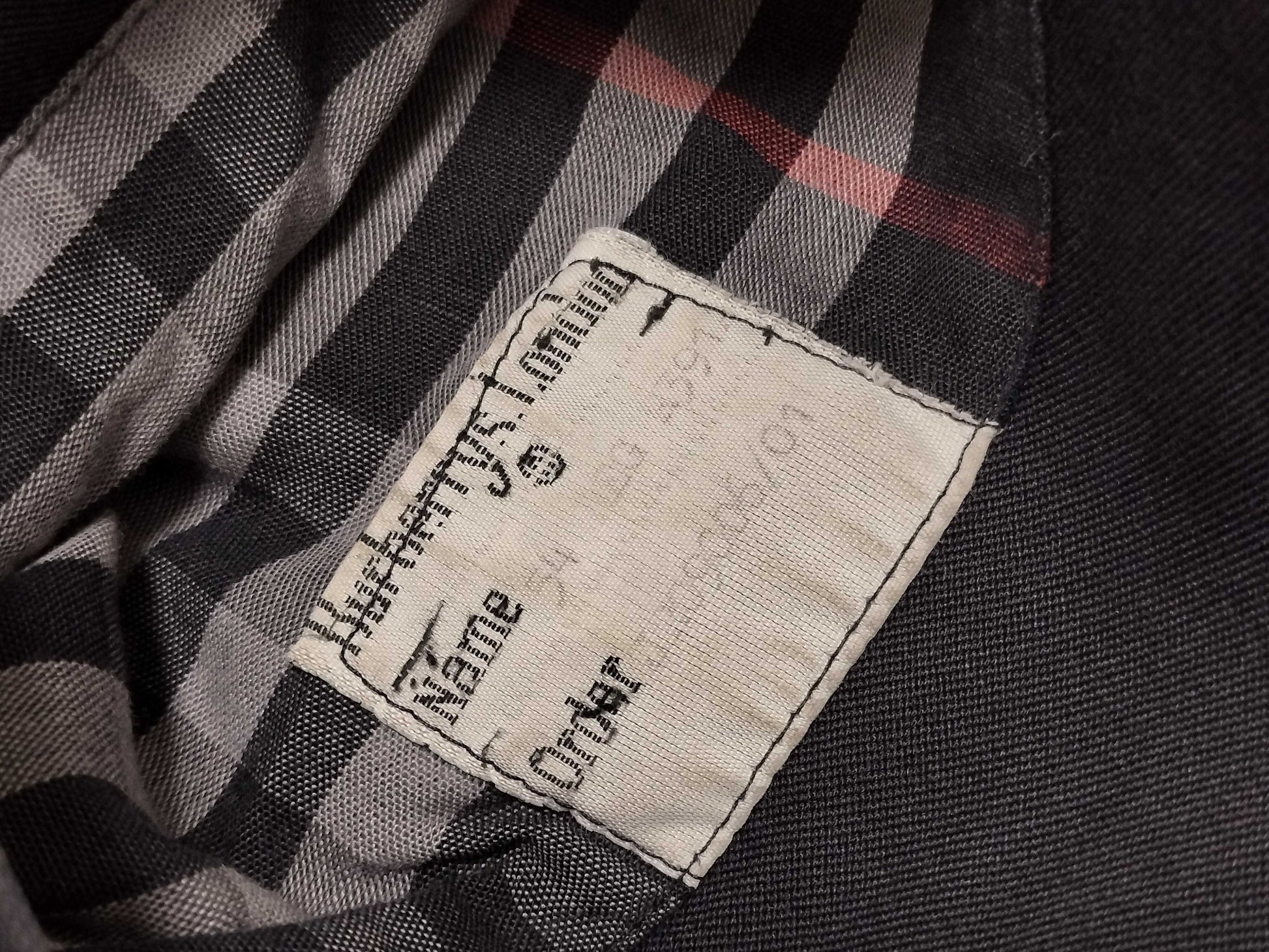 Burberrys Navy Coat Jacket