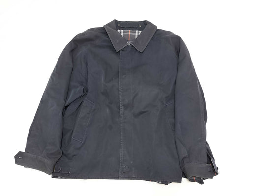 Burberrys Navy Coat Jacket