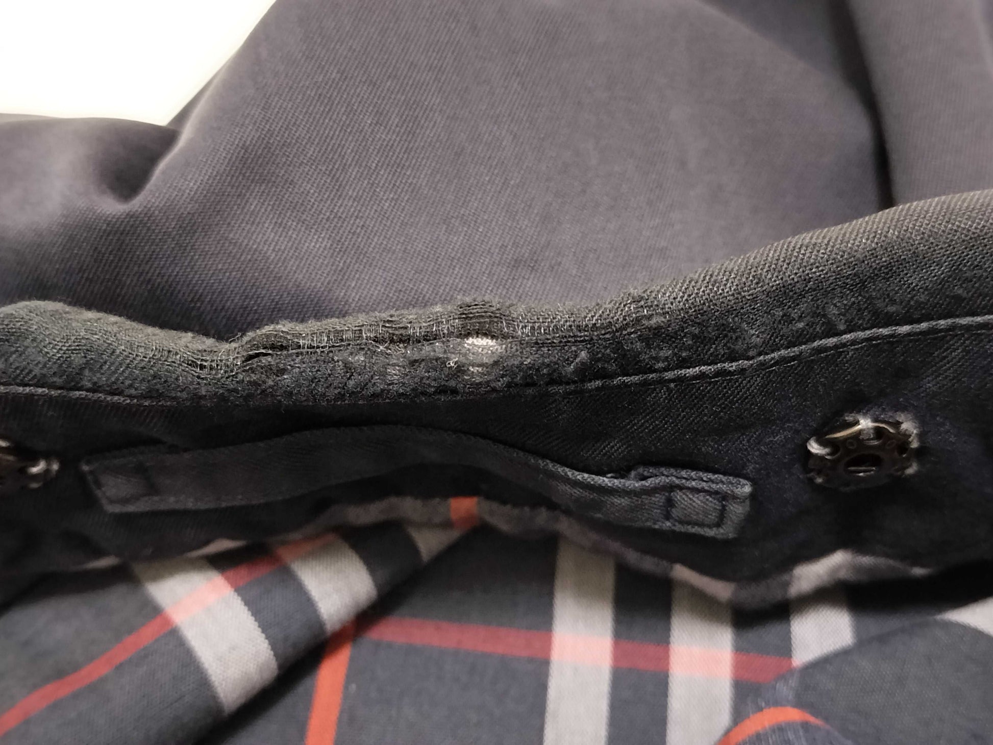 Burberrys Navy Coat Jacket