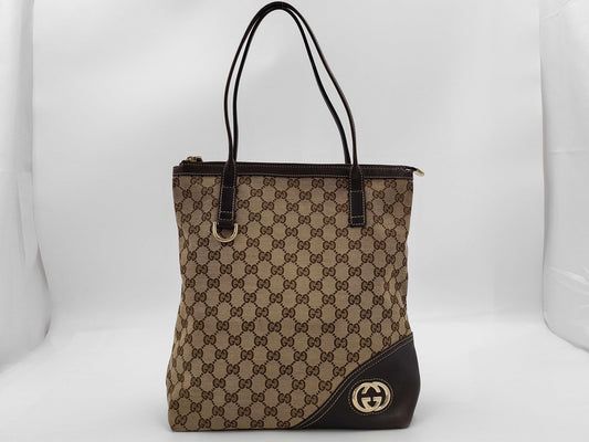GUCCI GG Canvas 182492 Tote Bag