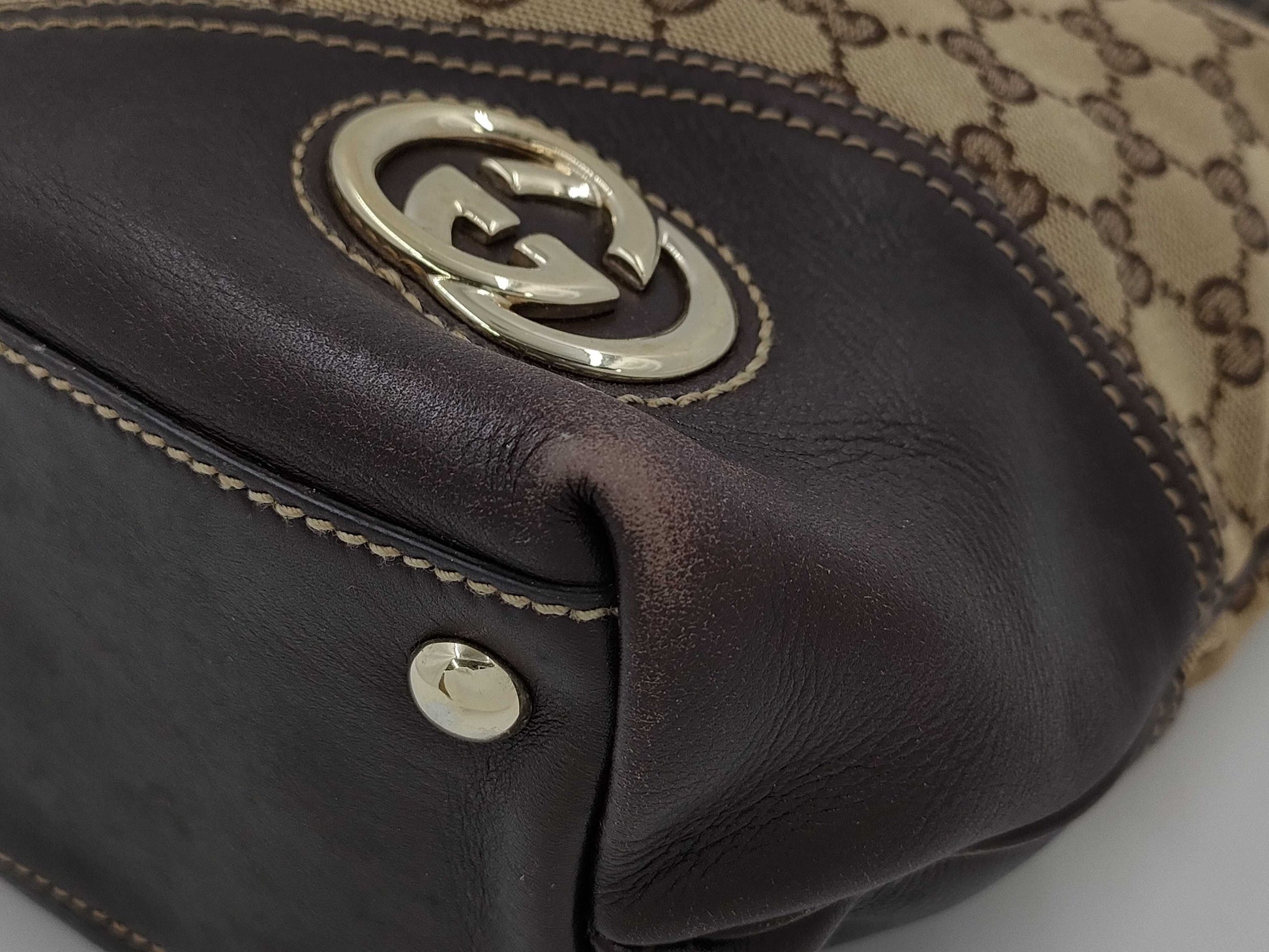 GUCCI GG Canvas 182492 Tote Bag